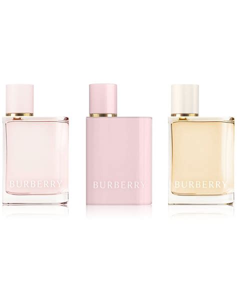 burberry her mini perfume set|macy's burberry gift set.